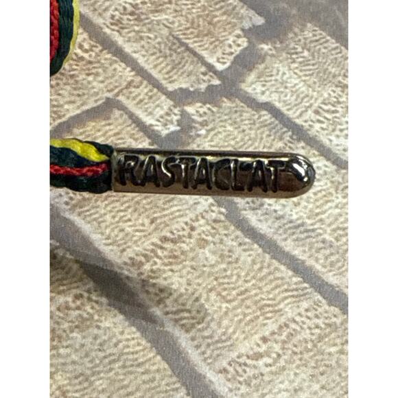 ADJUSTABLE RASTACLAT BRAIDED BRACELET GREEN YELLOW RED - Picture 4 of 6